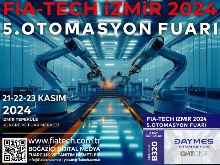 Daymes Otomasyon FIA-TECH İZMİR 2024 fuarında